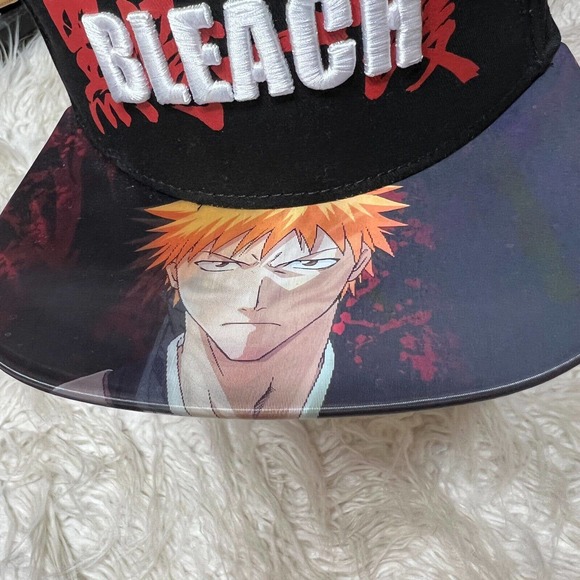 BLEACH ICHIGO KUROSAKI HOLLOW VIZARD HOLOGRAPHIC SNAPBACK HAT - Picture 3 of 7